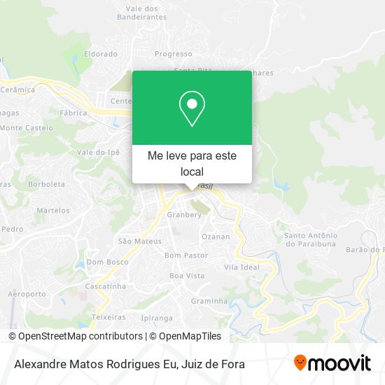 Alexandre Matos Rodrigues Eu mapa