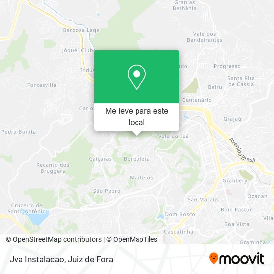 Jva Instalacao mapa