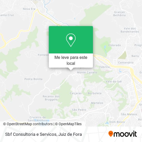 Sbf Consultoria e Servicos mapa