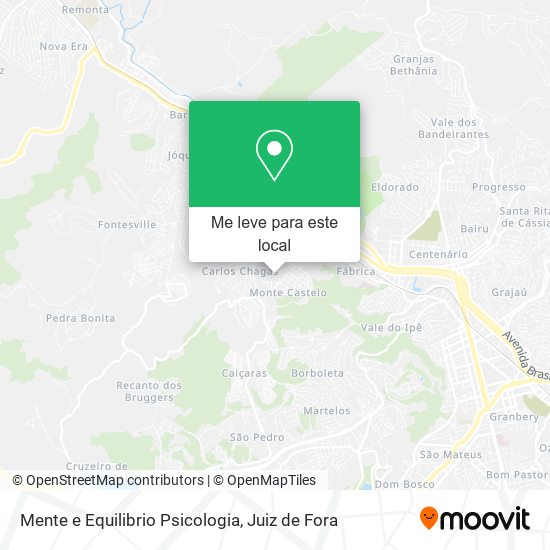 Mente e Equilibrio Psicologia mapa