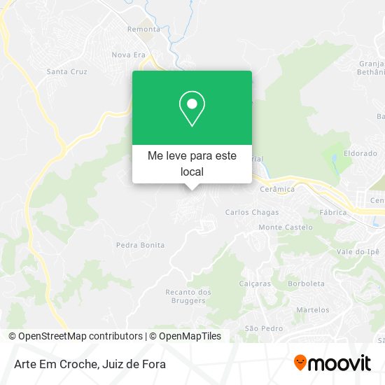 Arte Em Croche mapa