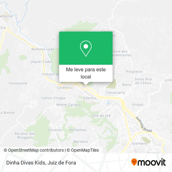 Dinha Divas Kids mapa