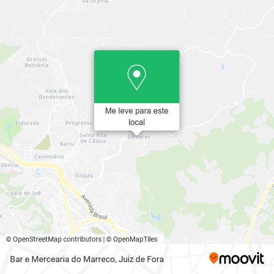 Bar e Mercearia do Marreco mapa