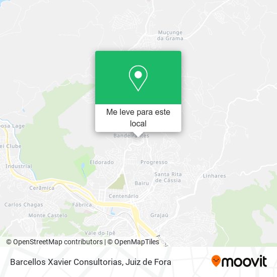 Barcellos Xavier Consultorias mapa