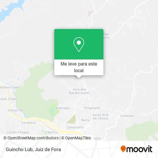 Guincho Lub mapa