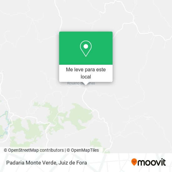 Padaria Monte Verde mapa