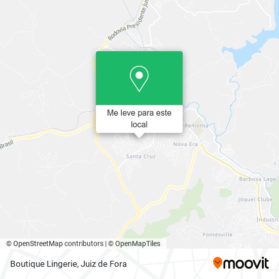 Boutique Lingerie mapa