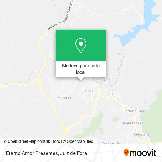 Eterno Amor Presentes mapa