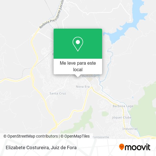 Elizabete Costureira mapa