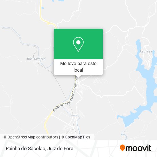 Rainha do Sacolao mapa