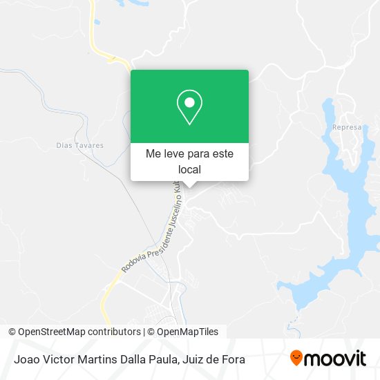 Joao Victor Martins Dalla Paula mapa