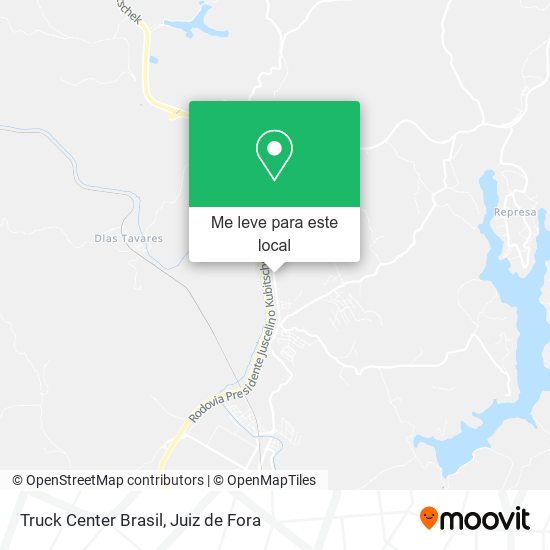 Truck Center Brasil mapa