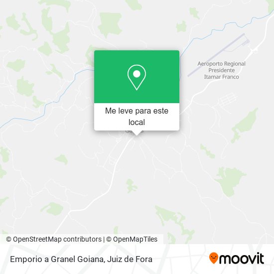 Emporio a Granel Goiana mapa