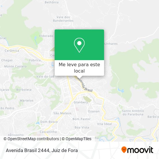 Avenida Brasil 2444 mapa