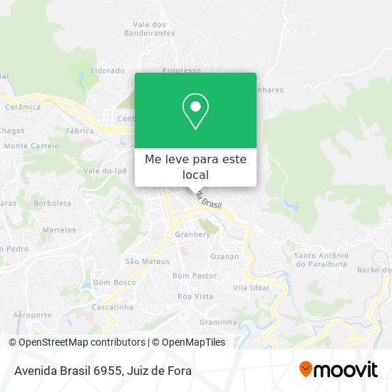 Avenida Brasil 6955 mapa