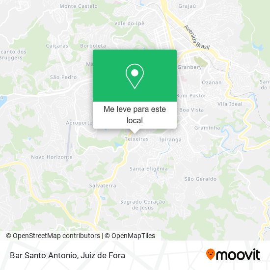 Bar Santo Antonio mapa