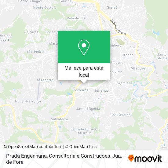 Prada Engenharia, Consultoria e Construcoes mapa