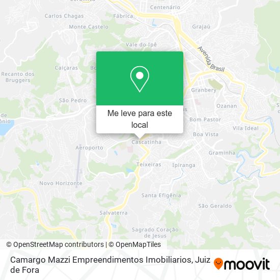 Camargo Mazzi Empreendimentos Imobiliarios mapa