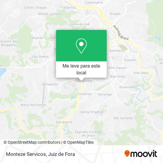 Monteze Servicos mapa
