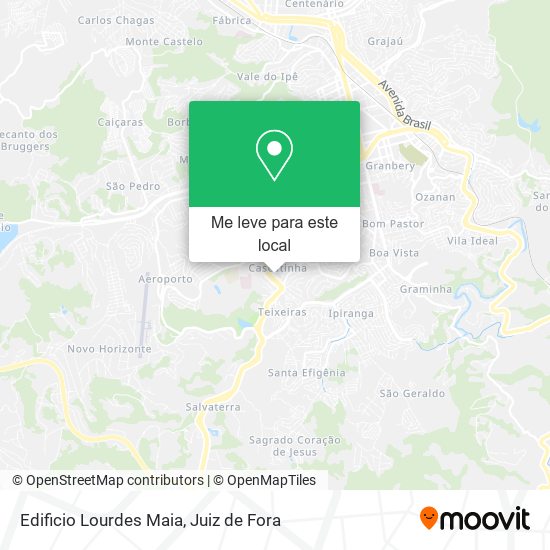 Edificio Lourdes Maia mapa