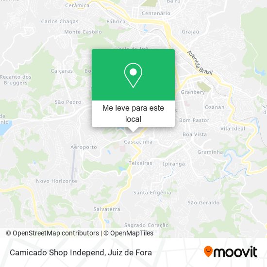 Camicado Shop Independ mapa