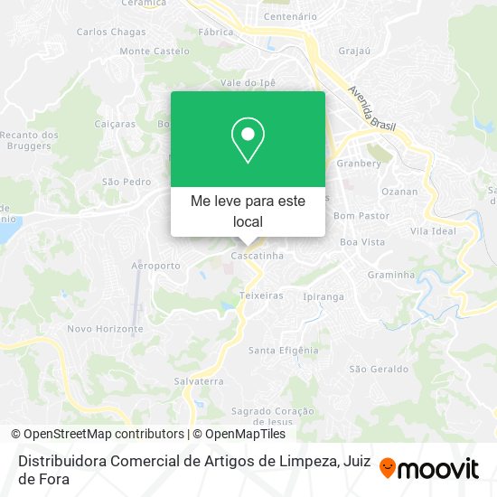 Distribuidora Comercial de Artigos de Limpeza mapa