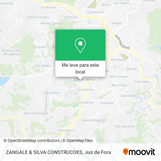 ZANGALE & SILVA CONSTRUCOES mapa