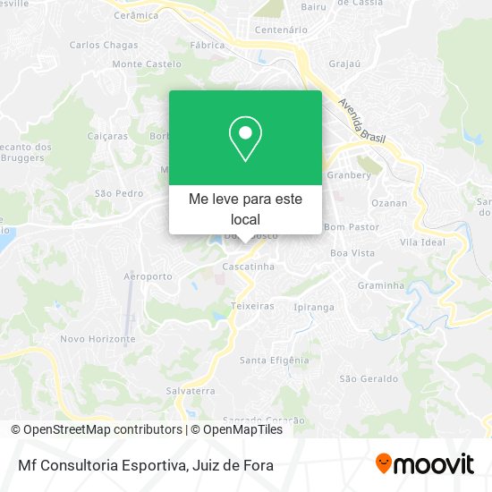 Mf Consultoria Esportiva mapa