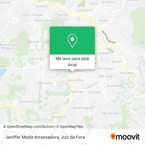 Jeniffer Moda Arrassadora mapa