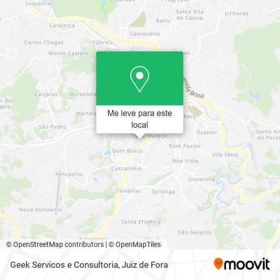 Geek Servicos e Consultoria mapa