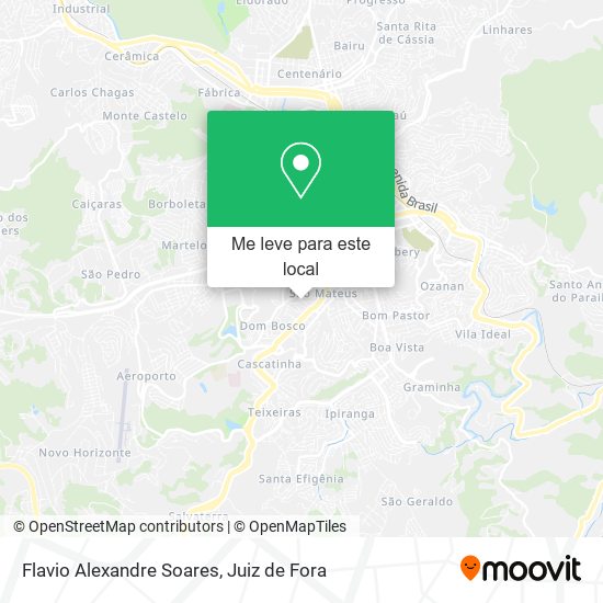 Flavio Alexandre Soares mapa
