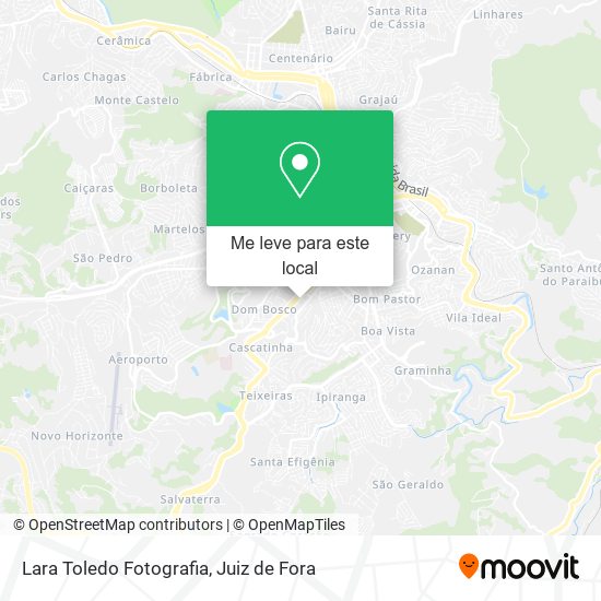 Lara Toledo Fotografia mapa