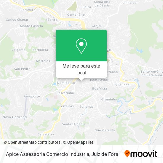 Apice Assessoria Comercio Industria mapa