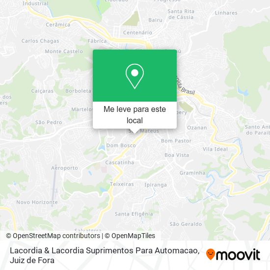 Lacordia & Lacordia Suprimentos Para Automacao mapa