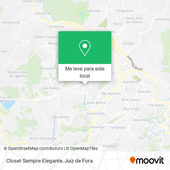 Closet Sempre Elegante mapa