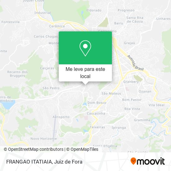 FRANGAO ITATIAIA mapa