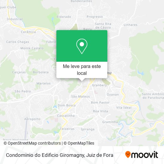 Condominio do Edificio Giromagny mapa