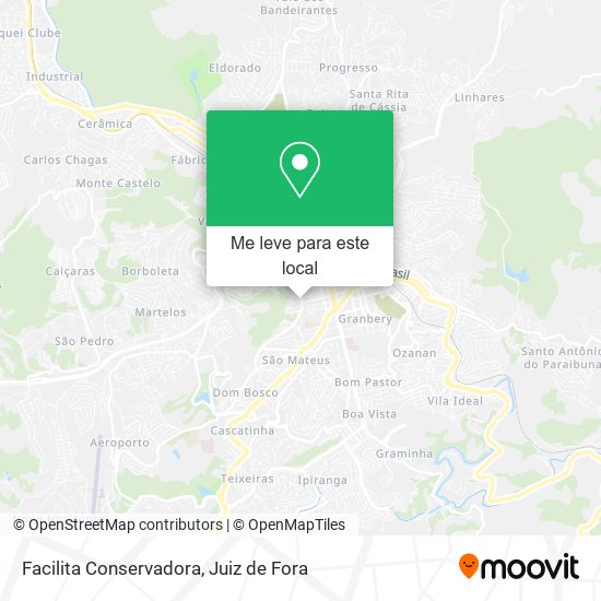 Facilita Conservadora mapa