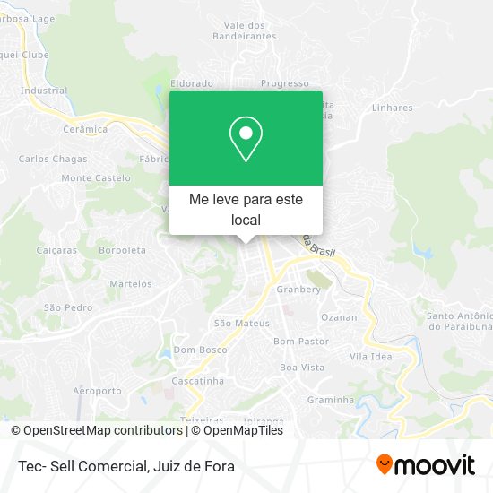 Tec- Sell Comercial mapa