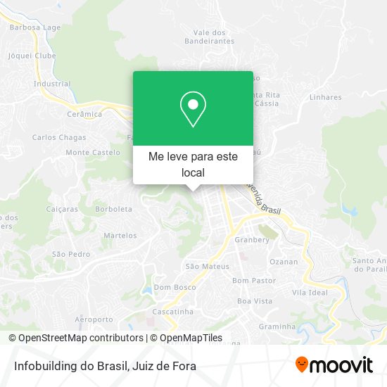 Infobuilding do Brasil mapa