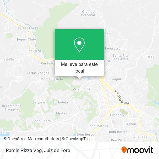 Ramin Pizza Veg mapa