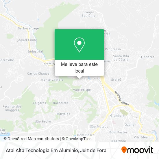 Atal Alta Tecnologia Em Aluminio mapa