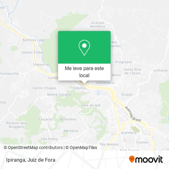 Ipiranga mapa