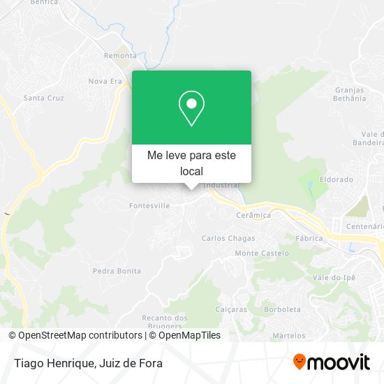 Tiago Henrique mapa