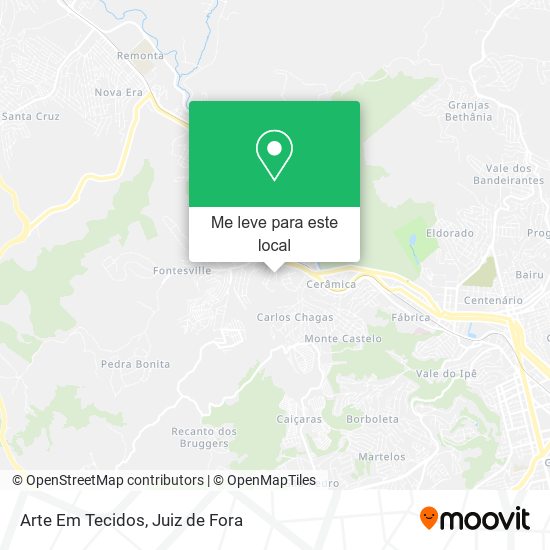 Arte Em Tecidos mapa