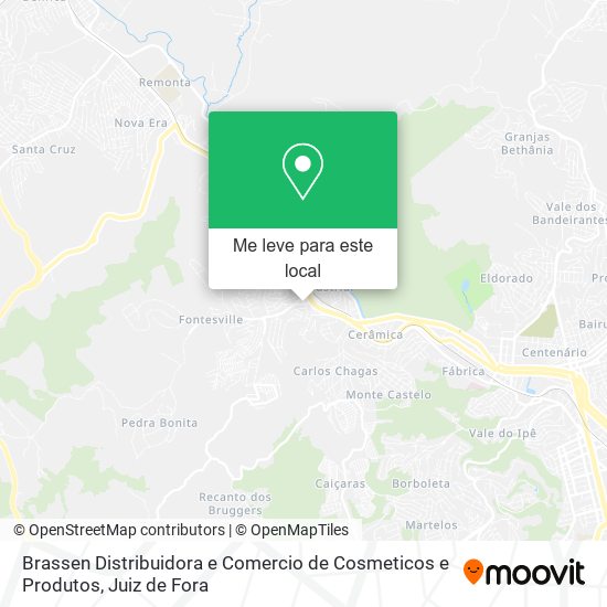 Brassen Distribuidora e Comercio de Cosmeticos e Produtos mapa