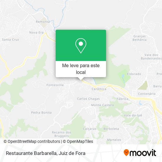 Restaurante Barbarella mapa