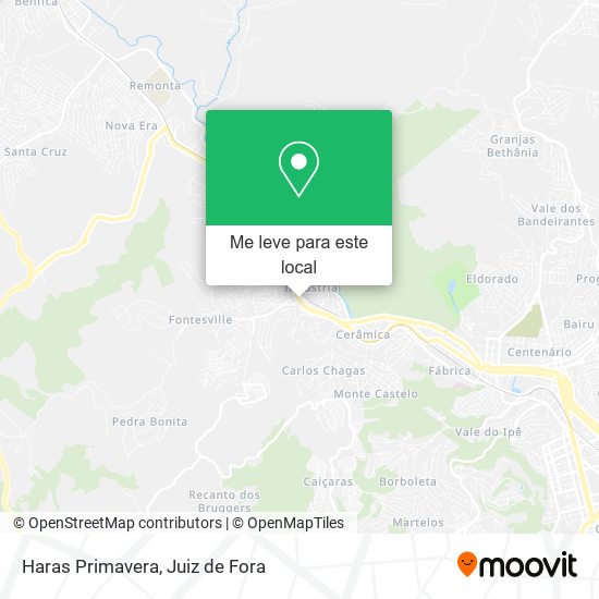 Haras Primavera mapa
