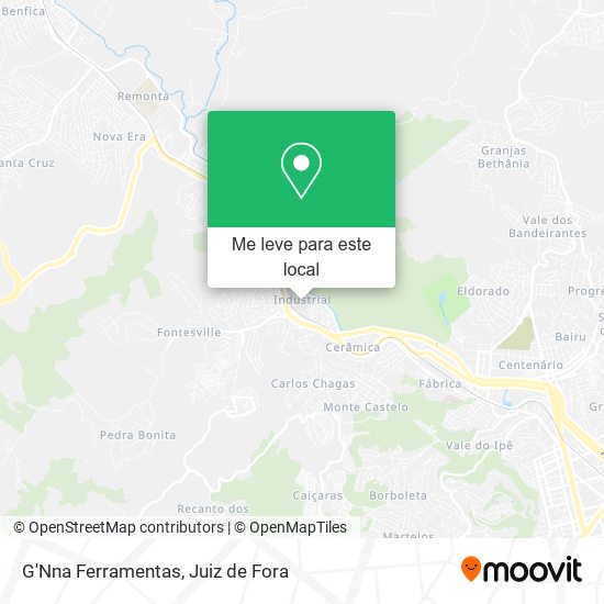 G'Nna Ferramentas mapa