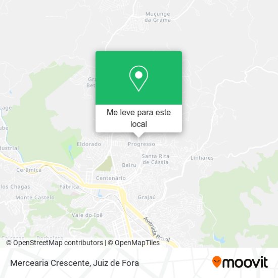 Mercearia Crescente mapa